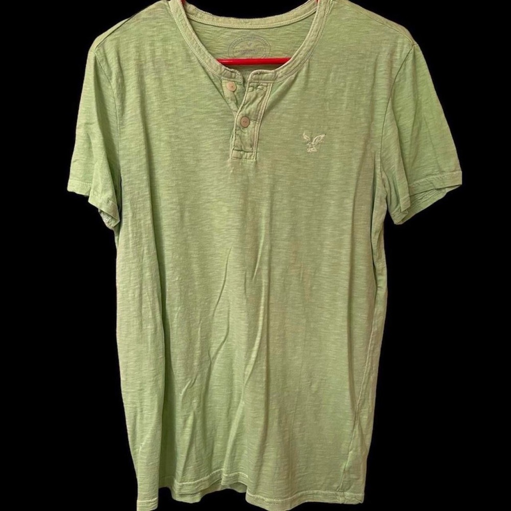 American Eagle vintage henley tee